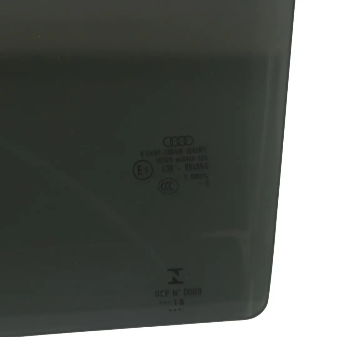 Window Door Glass Rear Left N/S Door Side AS3 to Audi Q5 FY with Part number 80A845205A Audi Q5 FY Window Door Glass Rear Left N/S Door Side AS3 - SKU 80A845205A - Part number 80A845205A