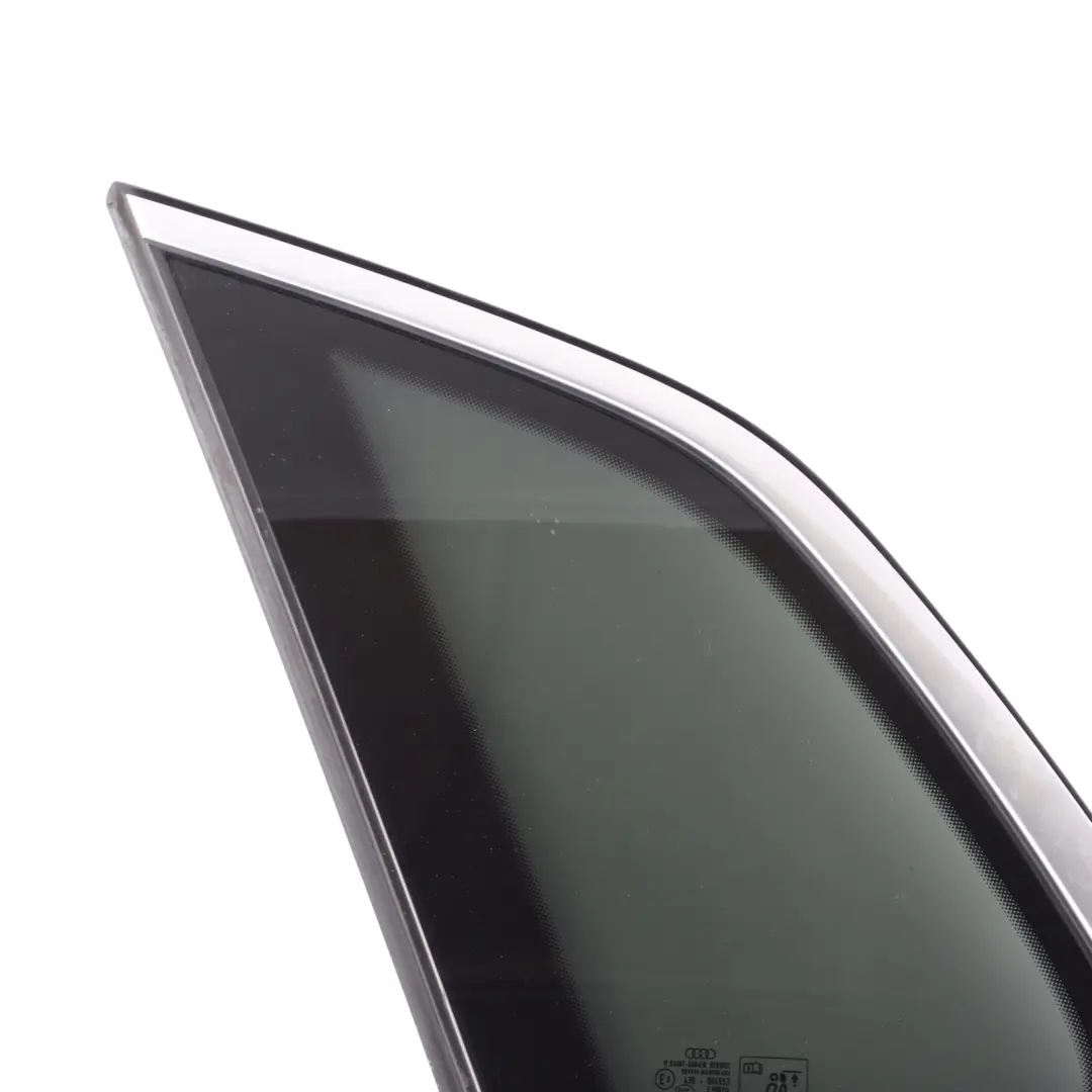 Quarter Window Glass Glazing Left N/S AS3 to Audi Q5 FY Rear with Part number 80A845297J Audi Q5 FY Rear Quarter Window Glass Glazing Left N/S AS3 - SKU 80A845297J - Part number 80A845297J