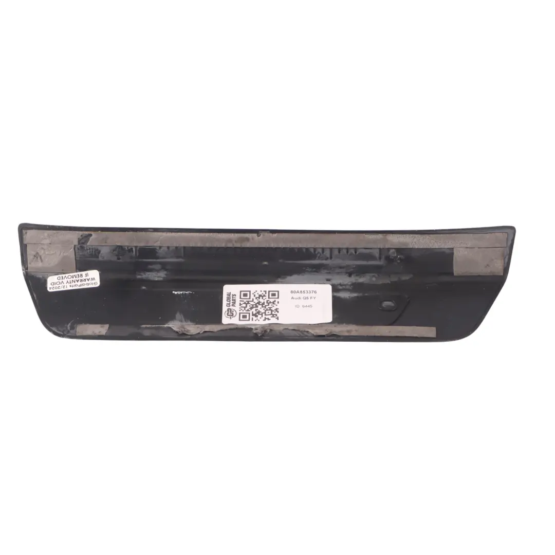 Audi Q5 FY Plaque de seuil arrière droite - SKU 80A853376 - Numéro de pièce 80A853376