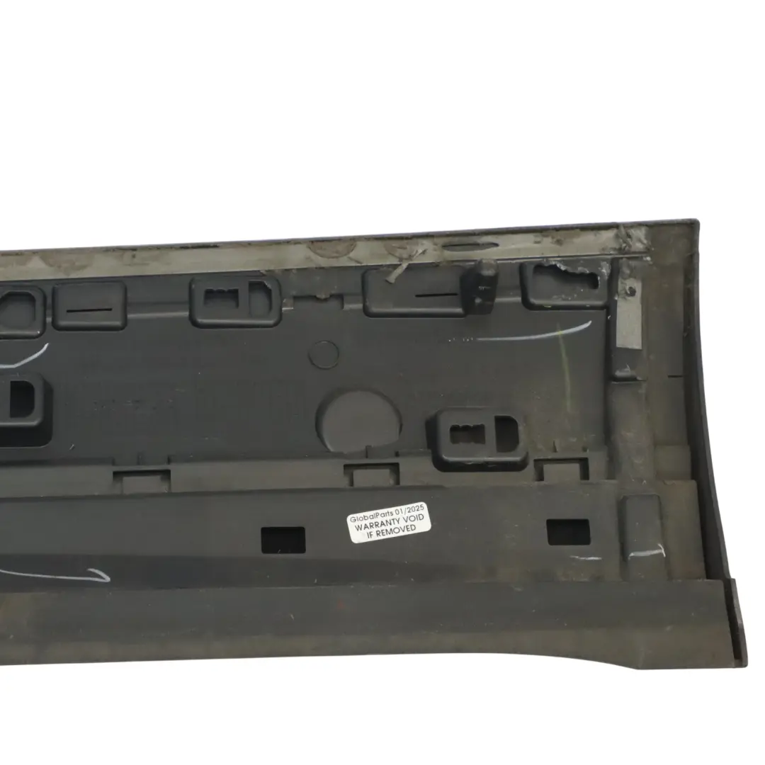 Audi Q5 FY Door Trim Moulding Strip Rear Right O/S Daytona Grey Pearl - Z7S - SKU 80A853970B-DGR - Part number 80A853970B