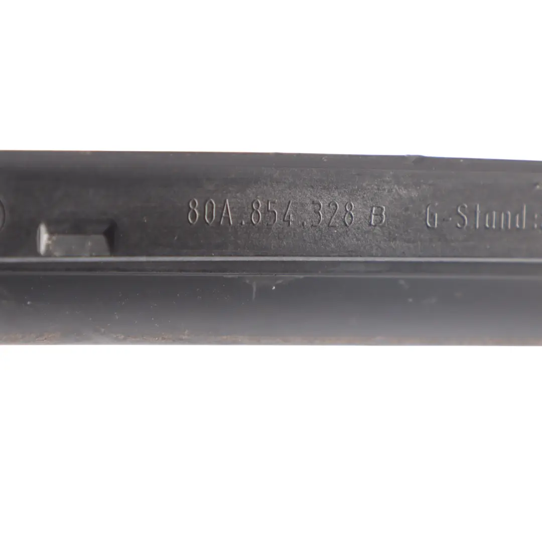 Windscreen Trim Strip Front Right O/S Moulding to Audi Q5 FY with Part number 80A854328 Audi Q5 FY Windscreen Trim Strip Front Right O/S Moulding - SKU 80A854328 - Part number 80A854328