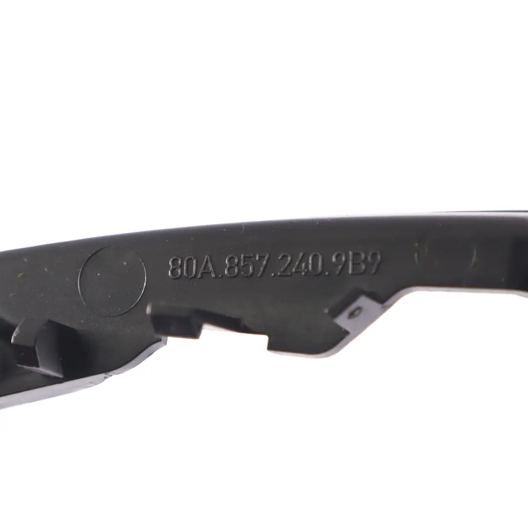 Front Exterior Mirror Wing Trim Cover Frame Right O/S to Audi Q5 FY with Part number 80A857240 Audi Q5 FY Front Exterior Mirror Wing Trim Cover Frame Right O/S - SKU 80A857240 - Part number 80A857240