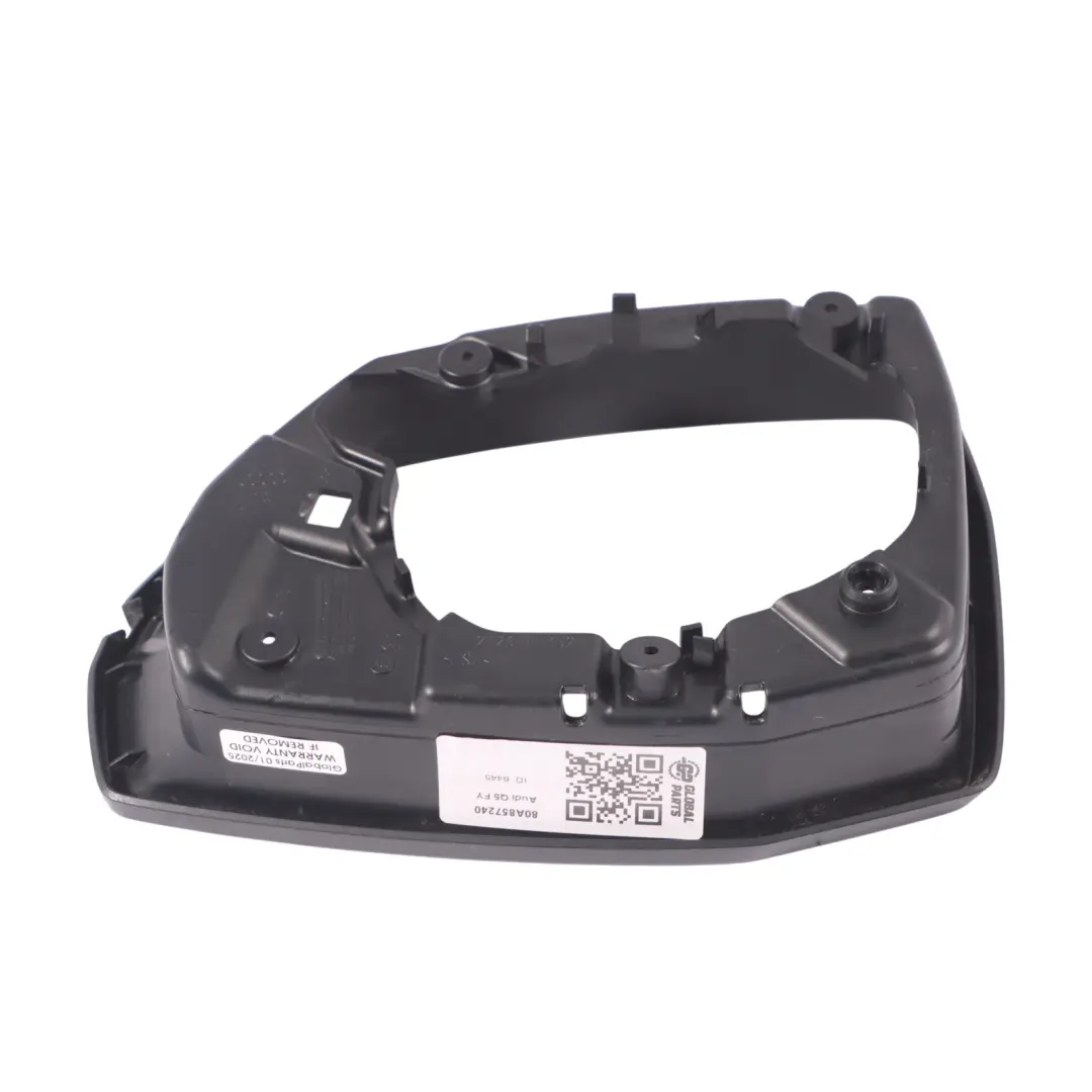 Front Exterior Mirror Wing Trim Cover Frame Right O/S to Audi Q5 FY with Part number 80A857240 Audi Q5 FY Front Exterior Mirror Wing Trim Cover Frame Right O/S - SKU 80A857240 - Part number 80A857240