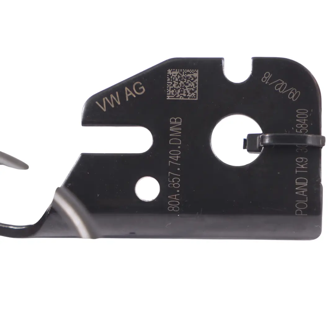 Audi Q5 FY Fibbia cintura di sicurezza Catch posteriore destro - SKU 80A857740D - Numero di parte 80A857740D