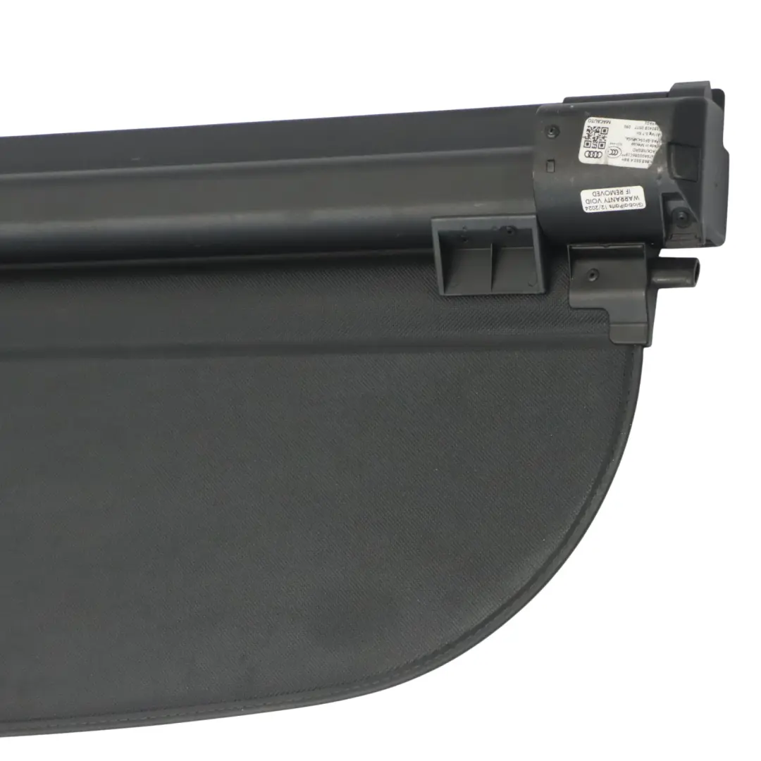 Audi Q5 FY Roller Blind Rear Boot Trunk Parcel Storage Shelf Black - SKU 80A863553A - Part number 80A863553A