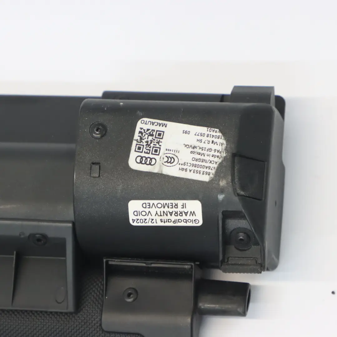 Audi Q5 FY Roller Blind Rear Boot Trunk Parcel Storage Shelf Black - SKU 80A863553A - Part number 80A863553A