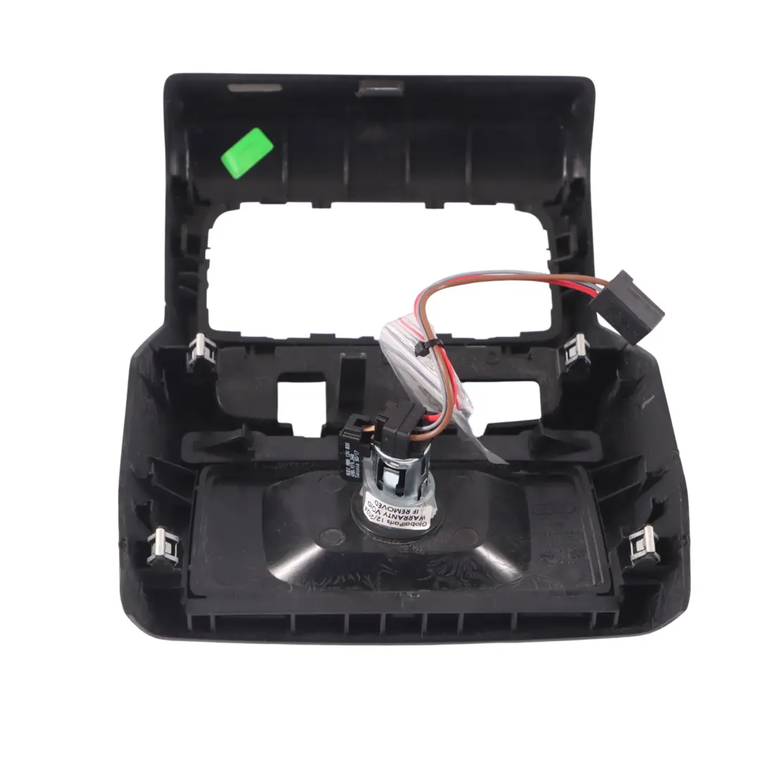 Audi Q5 Mk2 FY Centre Console Rear Cover Trim 12V Socket Black - SKU 80A864376A - Part number 80A864376A