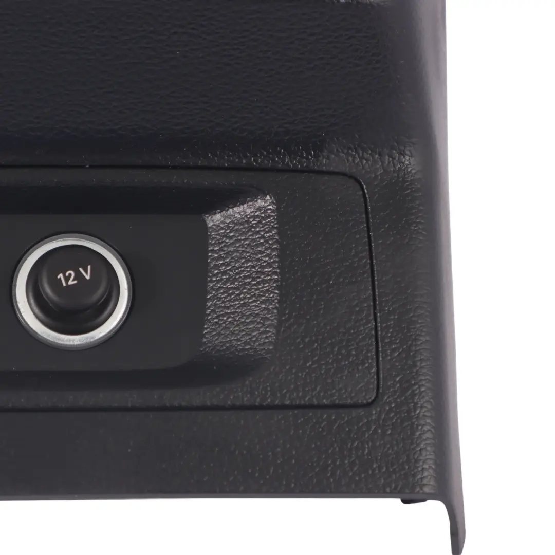 Audi Q5 Mk2 FY Consola Central Tapa Trasera Enchufe 12V Negro - SKU 80A864376A - Número de pieza 80A864376A