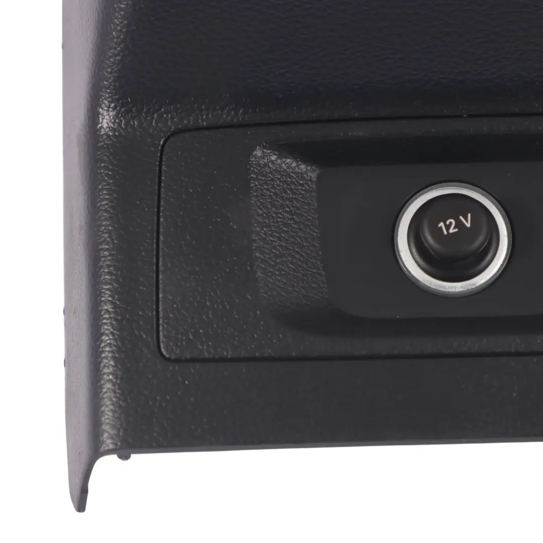 Audi Q5 Mk2 FY Consola Central Tapa Trasera Enchufe 12V Negro - SKU 80A864376A - Número de pieza 80A864376A