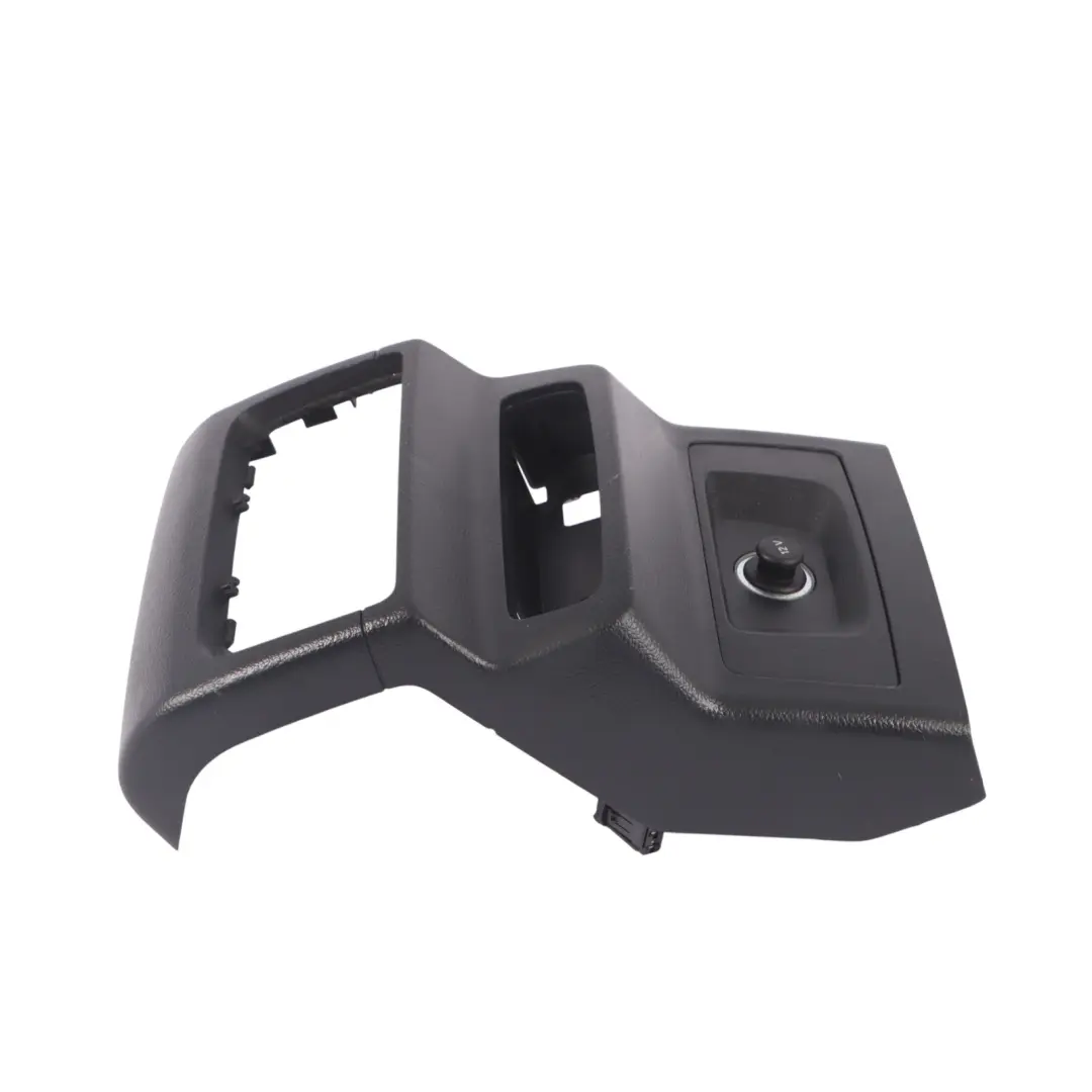 Audi Q5 Mk2 FY Cache arrière de la console centrale Prise 12V Noir - SKU 80A864376A - Numéro de pièce 80A864376A