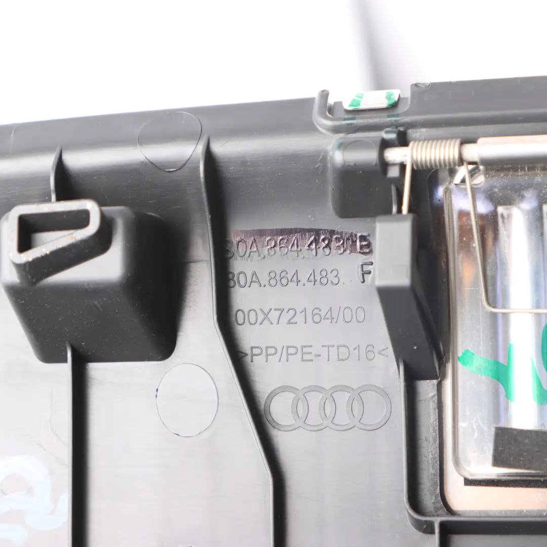 Audi Q5 FY Loading Sill Trunk Cover Edge Trim Panel Chrome - SKU 80A864483E - Part number 80A864483E