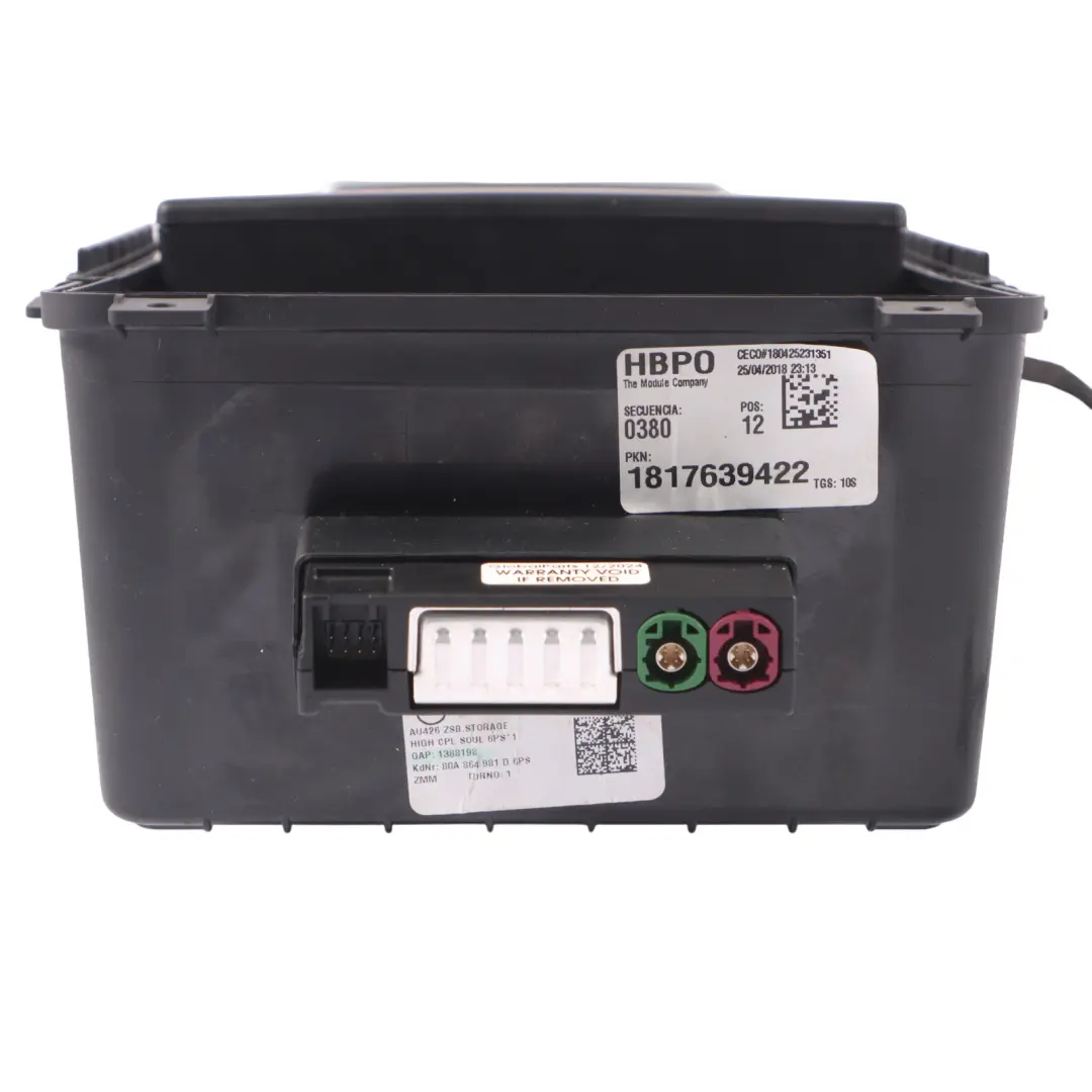 Front Cup Holder Centre Console Holder Tray Storage Insert Audi Q5 FY - SKU 80A864981D - Part number 80A864981D