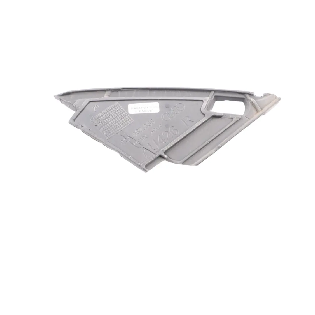 Front Triangle Applique Seal Gasket Corner Right O/S to Audi Q5 FY with Part number 80A867368 Audi Q5 FY Front Triangle Applique Seal Gasket Corner Right O/S - SKU 80A867368 - Part number 80A867368