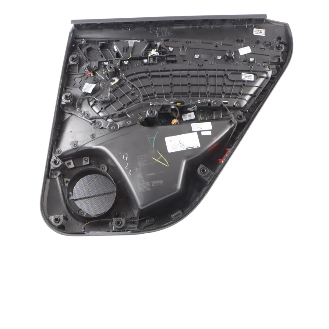 Audi Q5 FY Moldura Tarjeta Puerta Banda Decorativa Trasera Izquierda - SKU 80A867303C - Número de pieza 80A867303C