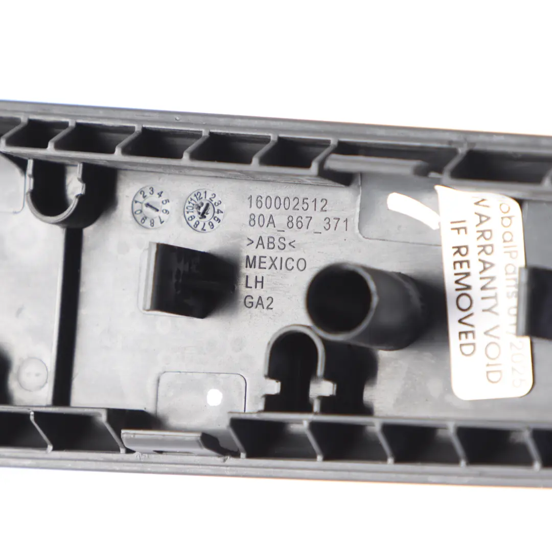 Tirador Interior Puerta Trasera Izquierda para Audi Q5 FY con número de pieza 80A867371A Audi Q5 FY Tirador Interior Puerta Trasera Izquierda - SKU 80A867371A - Número de pieza 80A867371A