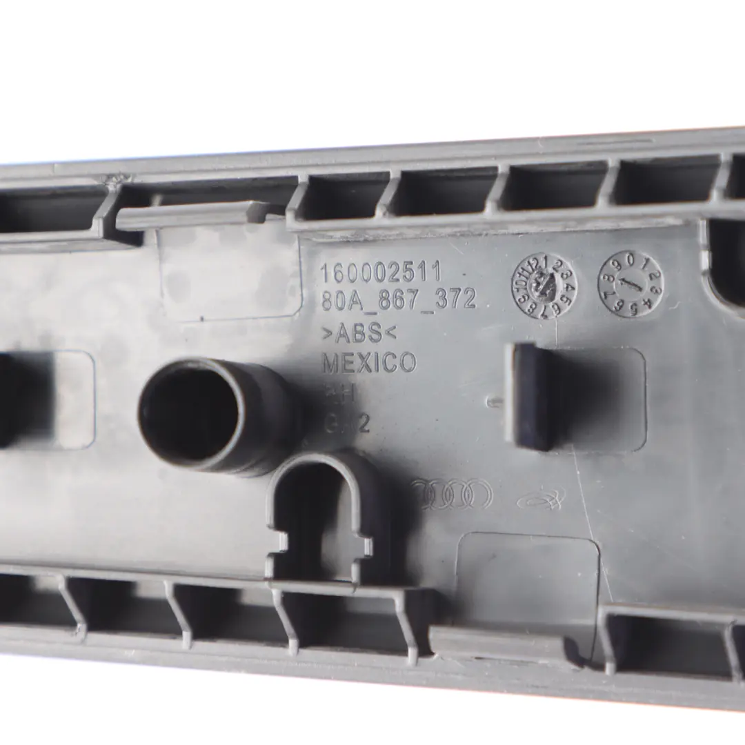 Interior Door Card Grab Handle Trim Cover Right O/S to Audi Q5 FY Rear with Part number 80A867372 Audi Q5 FY Rear Interior Door Card Grab Handle Trim Cover Right O/S - SKU 80A867372 - Part number 80A867372