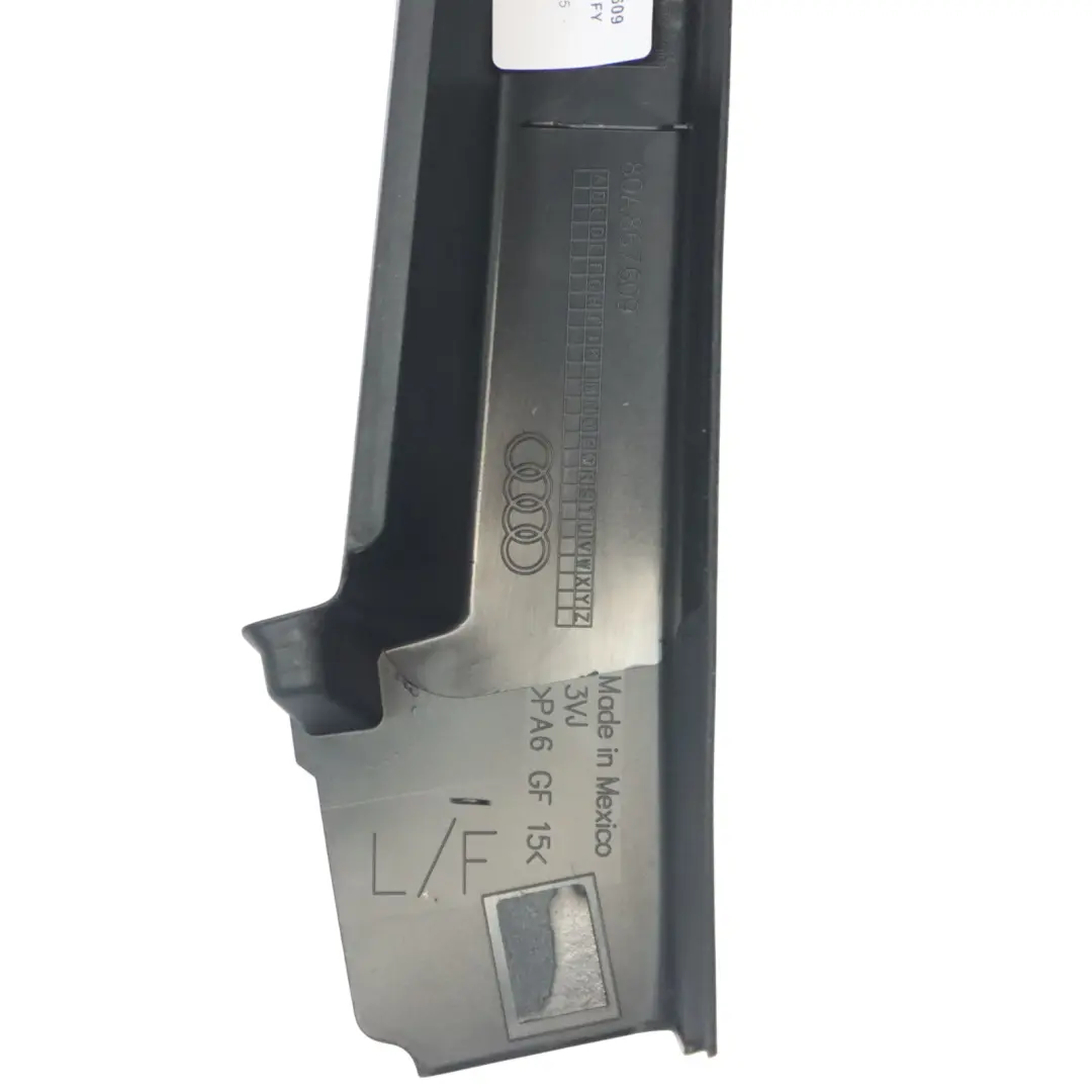 Audi Q5 FY Finestrino Porta Anteriore Sinistra Striscia Interna Guida - SKU 80A867609 - Numero di parte 80A867609