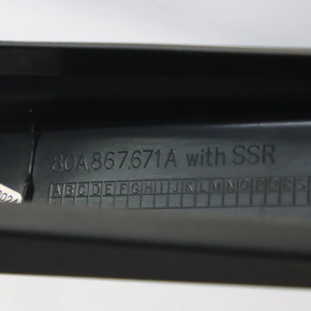 Audi Q5 FY Guarnizione Finestra Porta Posteriore Sinistra Telaio Trim - SKU 80A867671 - Numero di parte 80A867671