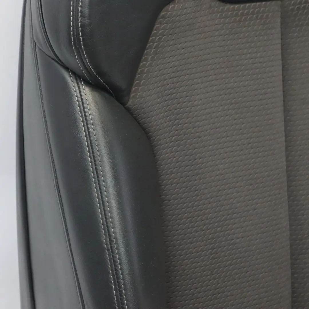 Audi Q5 Mk2 FY Sport Seat Front Left N/S Heated S-Line Half Leather Black Grey - SKU 80A881805M - Part number 80A881805M