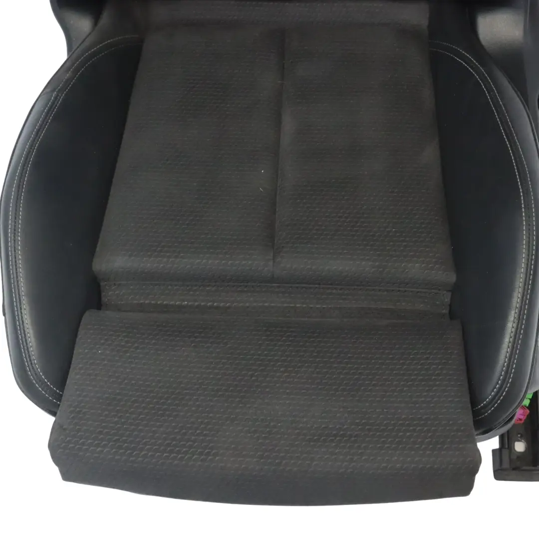 Audi Q5 Mk2 FY Sport Seat Front Left N/S Heated S-Line Half Leather Black Grey - SKU 80A881805M - Part number 80A881805M