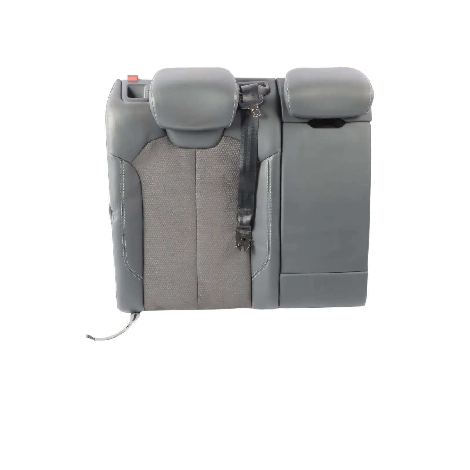 Audi Q5 FY Rear Right O/S Seat Backrest Half Leather Alcantara 80A885804M