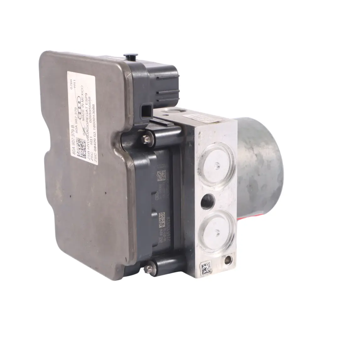 Audi Q5 FY ABS-Bremspumpe Hydraulisches Bremsensteuergerät - SKU 80A907379B - Teilenummer 80A907379B