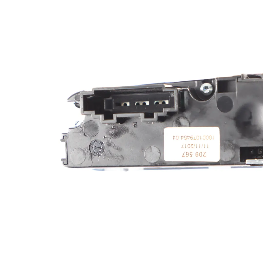 Audi Q5 FY Hinten A/C Klimaanlage Heizung Klimasteuerung Schalttafel 8W0919158 - SKU 80A919158 - Teilenummer 80A919158