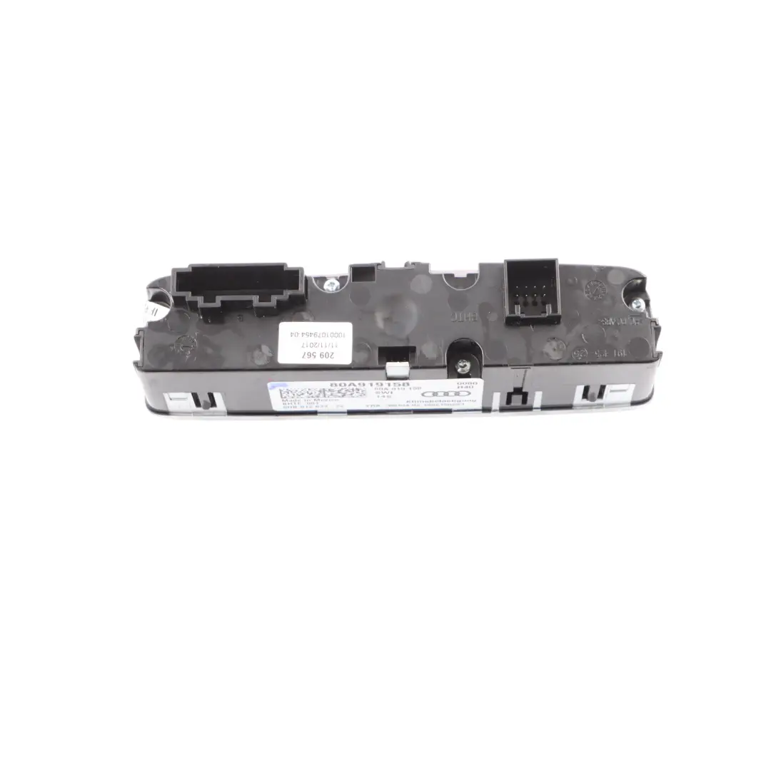 Audi Q5 FY Panneau De Commande De Climatisation Arrière 8W0919158 - SKU 80A919158 - Numéro de pièce 80A919158