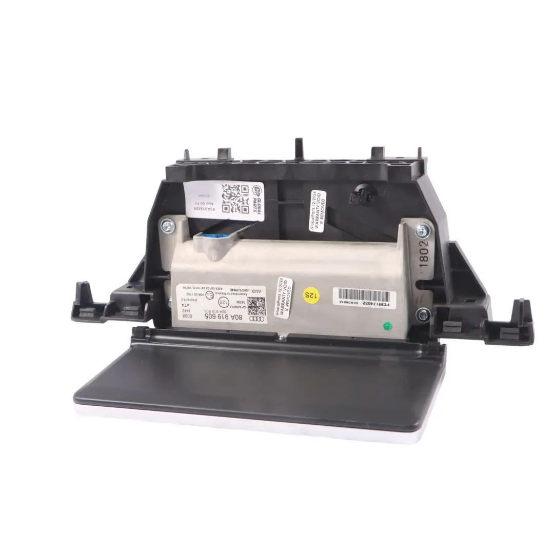 Display Screen Radio Multimedia Navegación Sat Unit para Audi Q5 FY con número de pieza 80A919605 Audi Q5 FY Display Screen Radio Multimedia Navegación Sat Unit - SKU 80A919605 - Número de pieza 80A919605