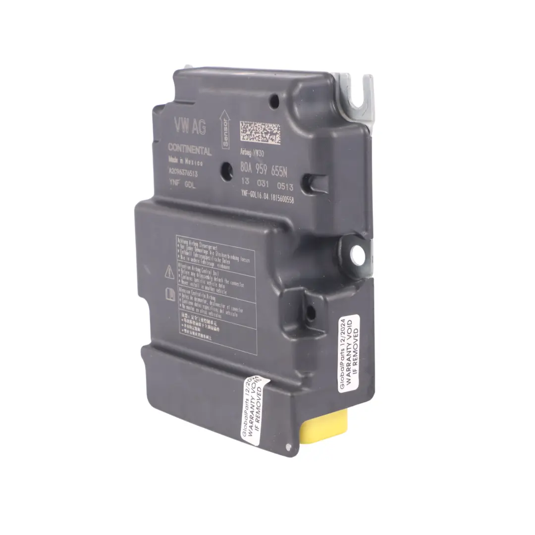 Module Control Unit SRS System ECU to Audi Q5 FY Air with Part number 80A959655N Audi Q5 FY Air Module Control Unit SRS System ECU - SKU 80A959655N - Part number 80A959655N