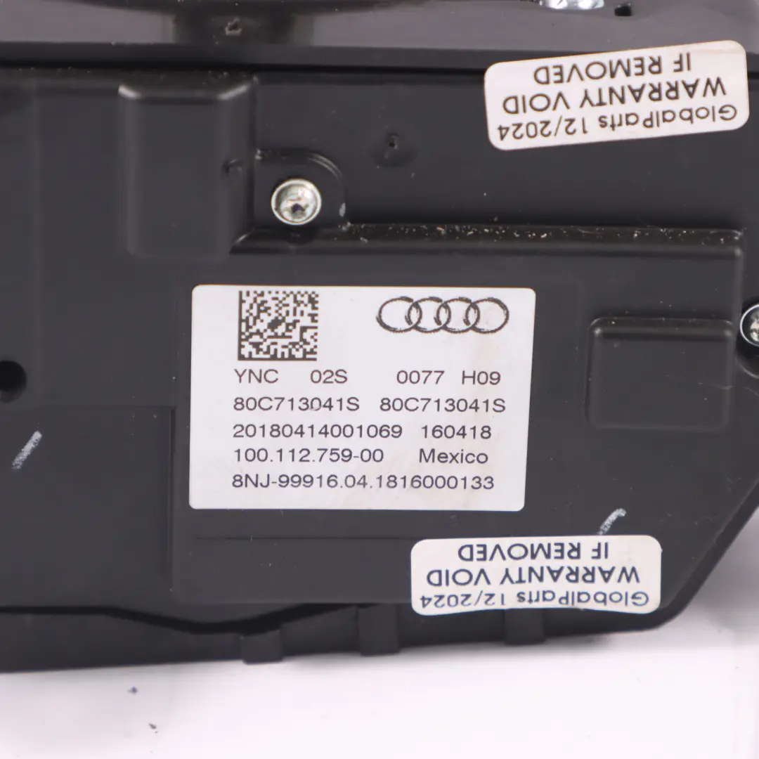 Audi Q5 FY Gear Selector Gearshift Mechanism Automatic Gearbox - SKU RHD-80C713041S - Part number 80C713041S