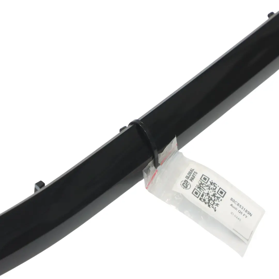 Dashboard Strip Panel Trim Cover Quattro Black to Audi Q5 FY with Part number 80C853189N Audi Q5 FY Dashboard Strip Panel Trim Cover Quattro Black - SKU RHD-80C853189N - Part number 80C853189N