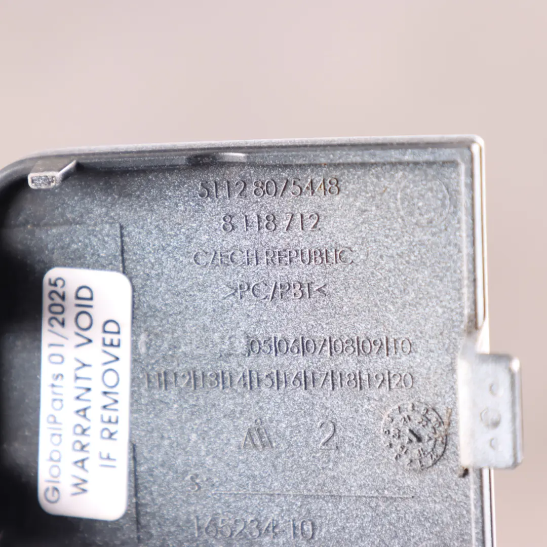 Bumper Tow Eye Cap Cover Alpinweiss White - 300 to BMW F44 Rear with Part number 8118712 BMW F44 Rear Bumper Tow Eye Cap Cover Alpinweiss White - 300 - SKU 8118712-AW - Part number 8118712