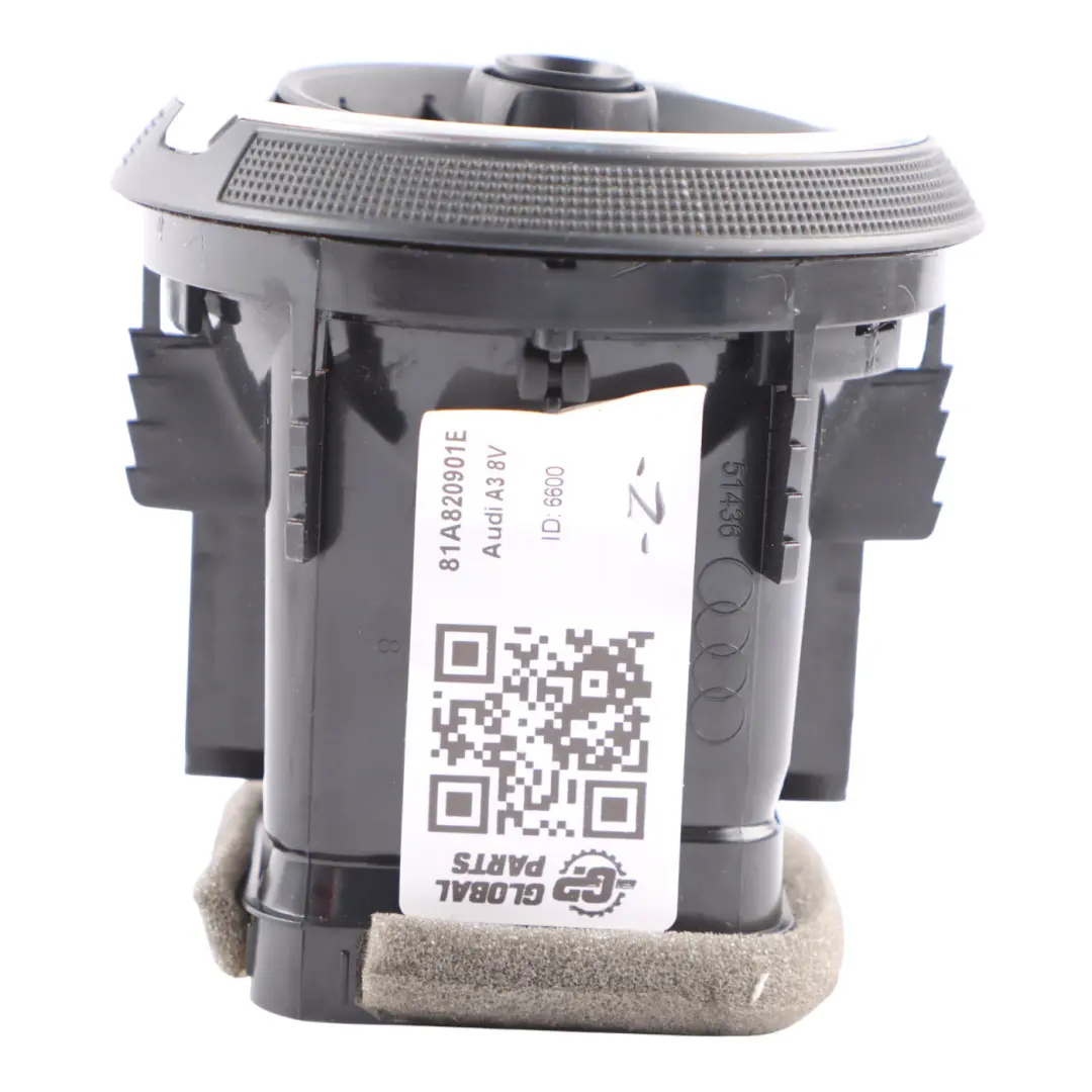Buse Ventilation Chauffage Central Climatisation pour Audi A3 8V Q2 GA à propos du numéro de pièce 81A820901E Audi A3 8V Q2 GA Buse Ventilation Chauffage Central Climatisation - SKU 81A820901E - Numéro de pièce 81A820901E