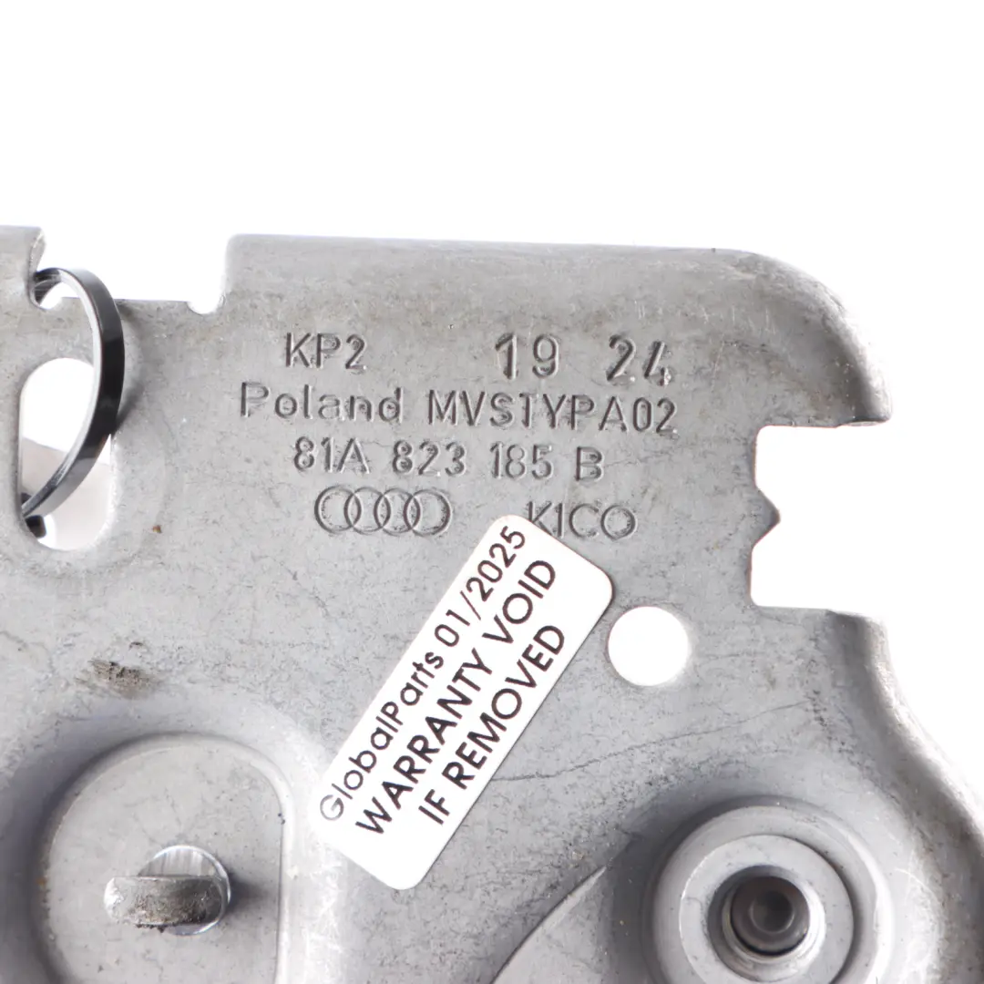 8Y Bonnet Lock Hood Latch Catch Left N/S to Audi S3 with Part number 81A823185B Audi S3 8Y Bonnet Lock Hood Latch Catch Left N/S - SKU 81A823185B - Part number 81A823185B