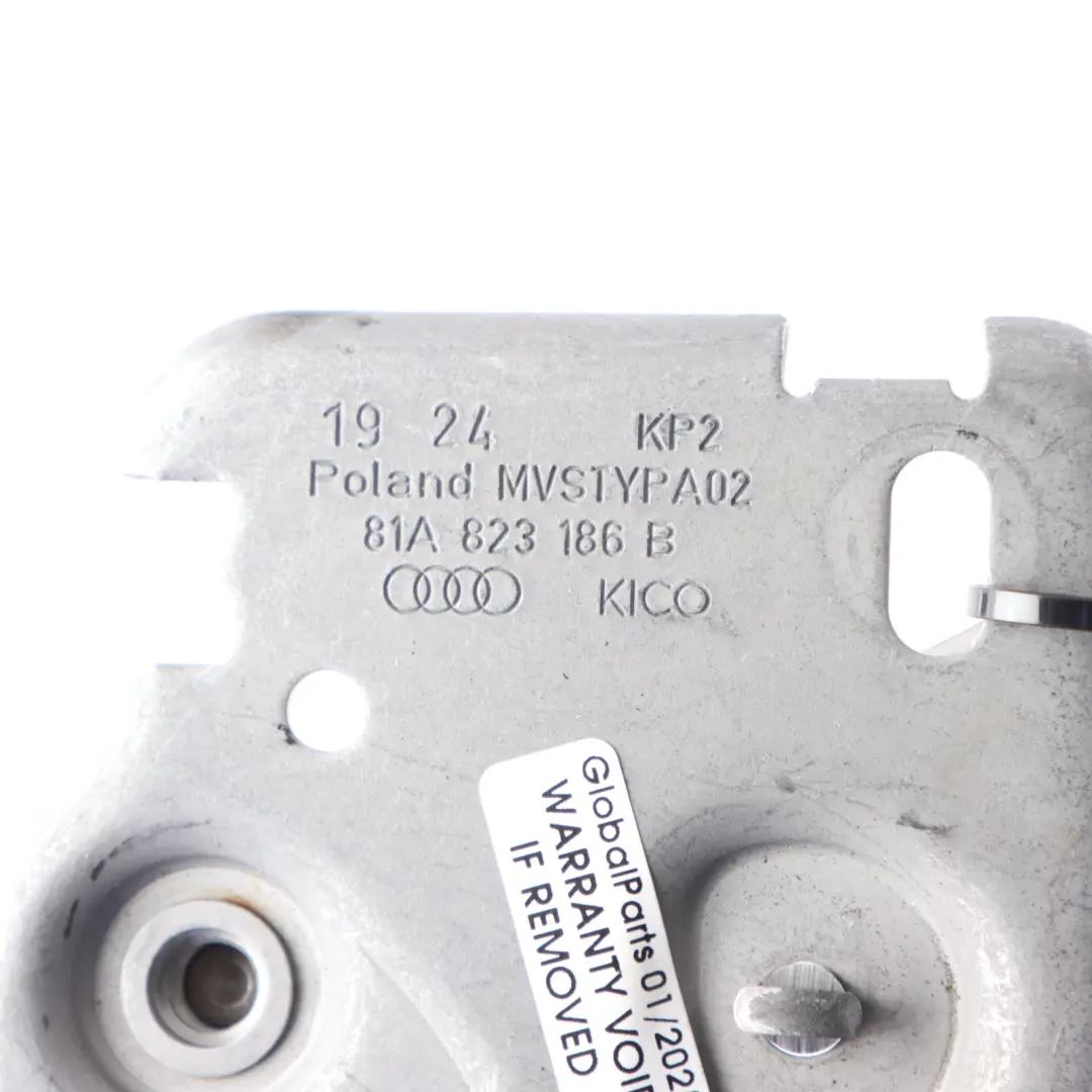 8Y Bonnet Lock Hood Latch Catch Right O/S to Audi S3 with Part number 81A823186B Audi S3 8Y Bonnet Lock Hood Latch Catch Right O/S - SKU 81A823186B - Part number 81A823186B