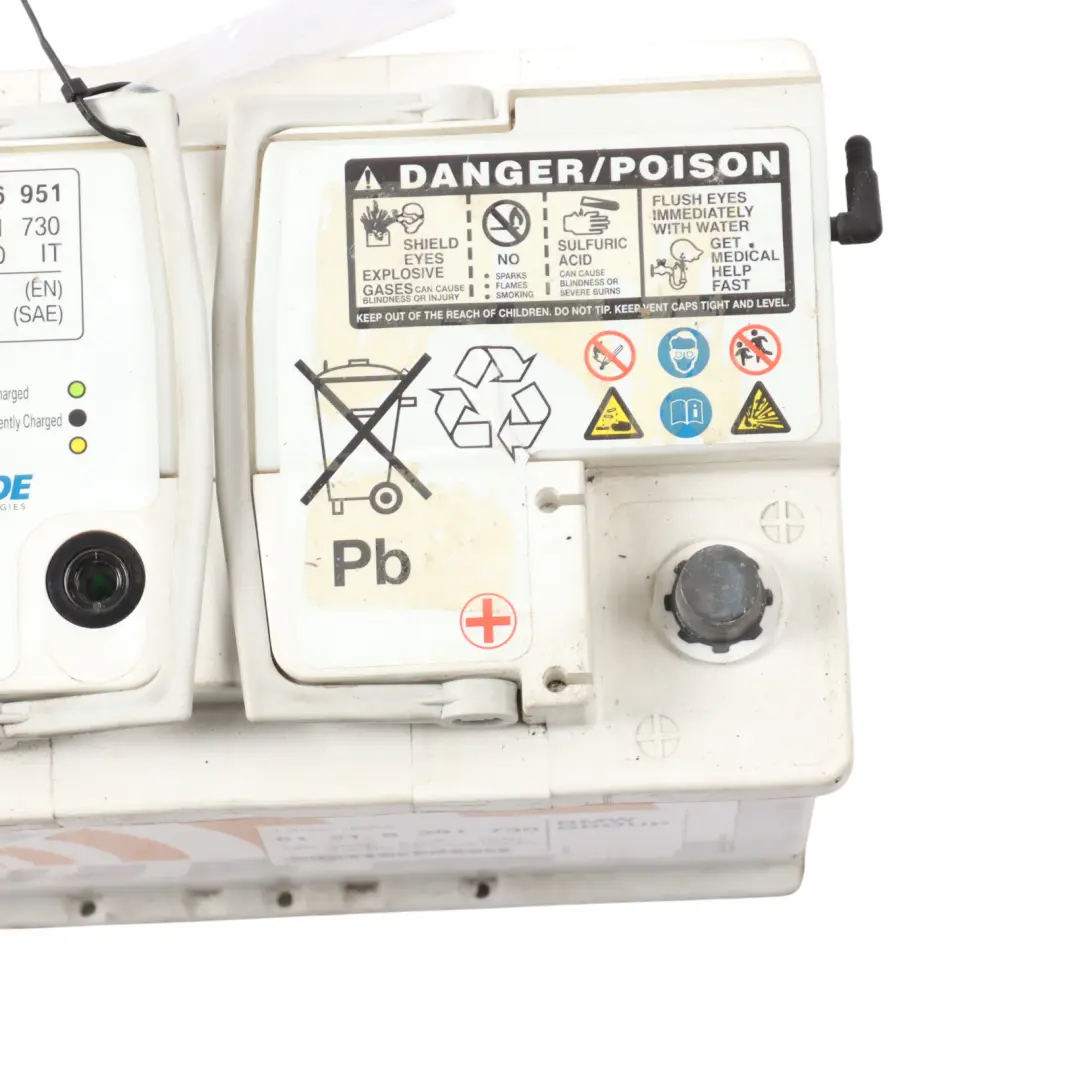 EXIDE 12V Accumulator Battery 70Ah 570A 8381730 to BMW with Part number 8386951 BMW EXIDE 12V Accumulator Battery 70Ah 570A 8381730 - SKU 8386951 - Part number 8386951