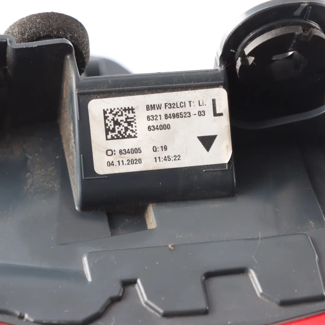 BMW 4 Series F32 F82 LCI M4 Rear Light In The Side Panel Left N/S 7426055 - SKU 8496523 - Part number 8496523