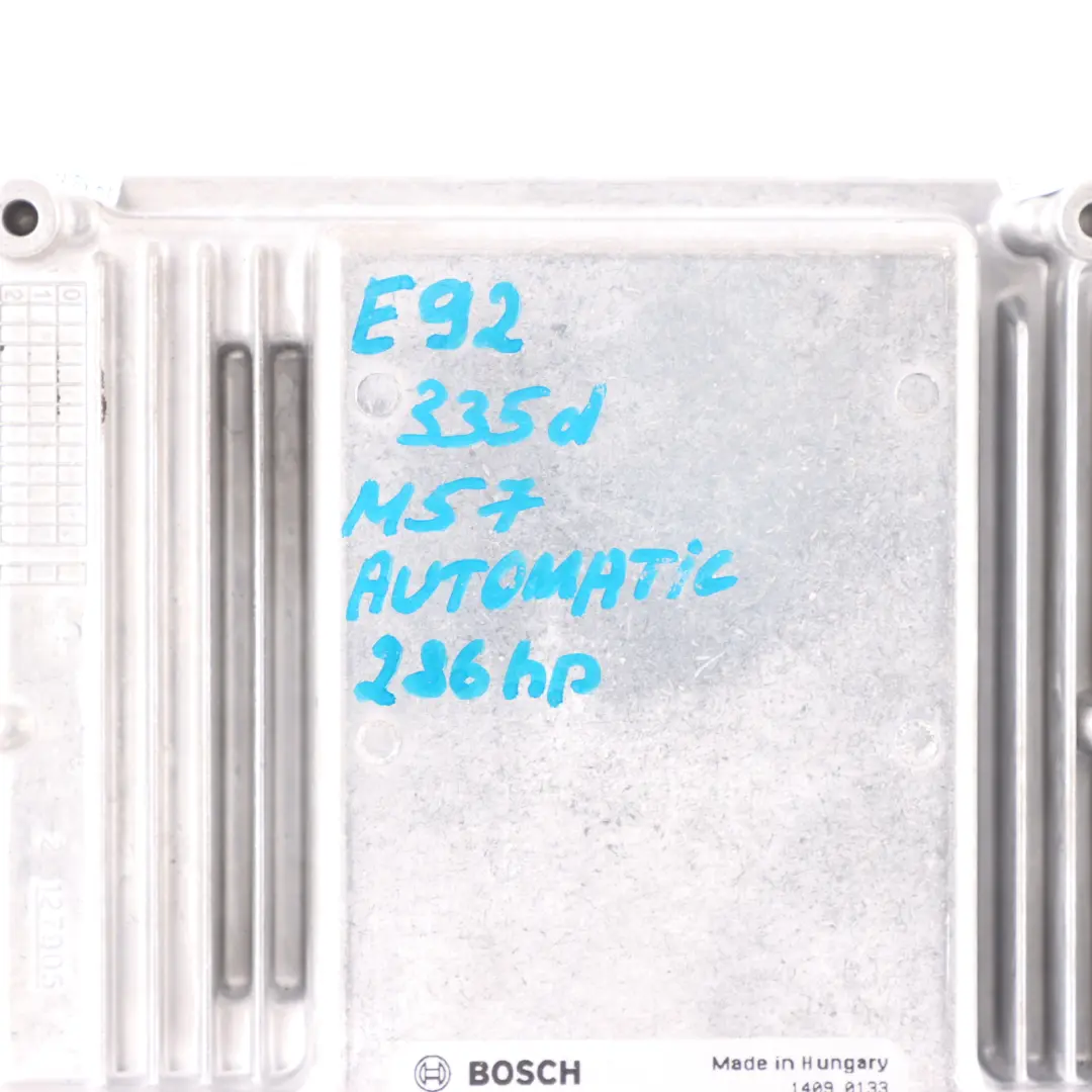 M57N2 286HP Engine ECU DDE Kit CAS3 + Key Automatic BMW E90 E91 E92 335d - SKU 8509036-4 - Part number 8509036