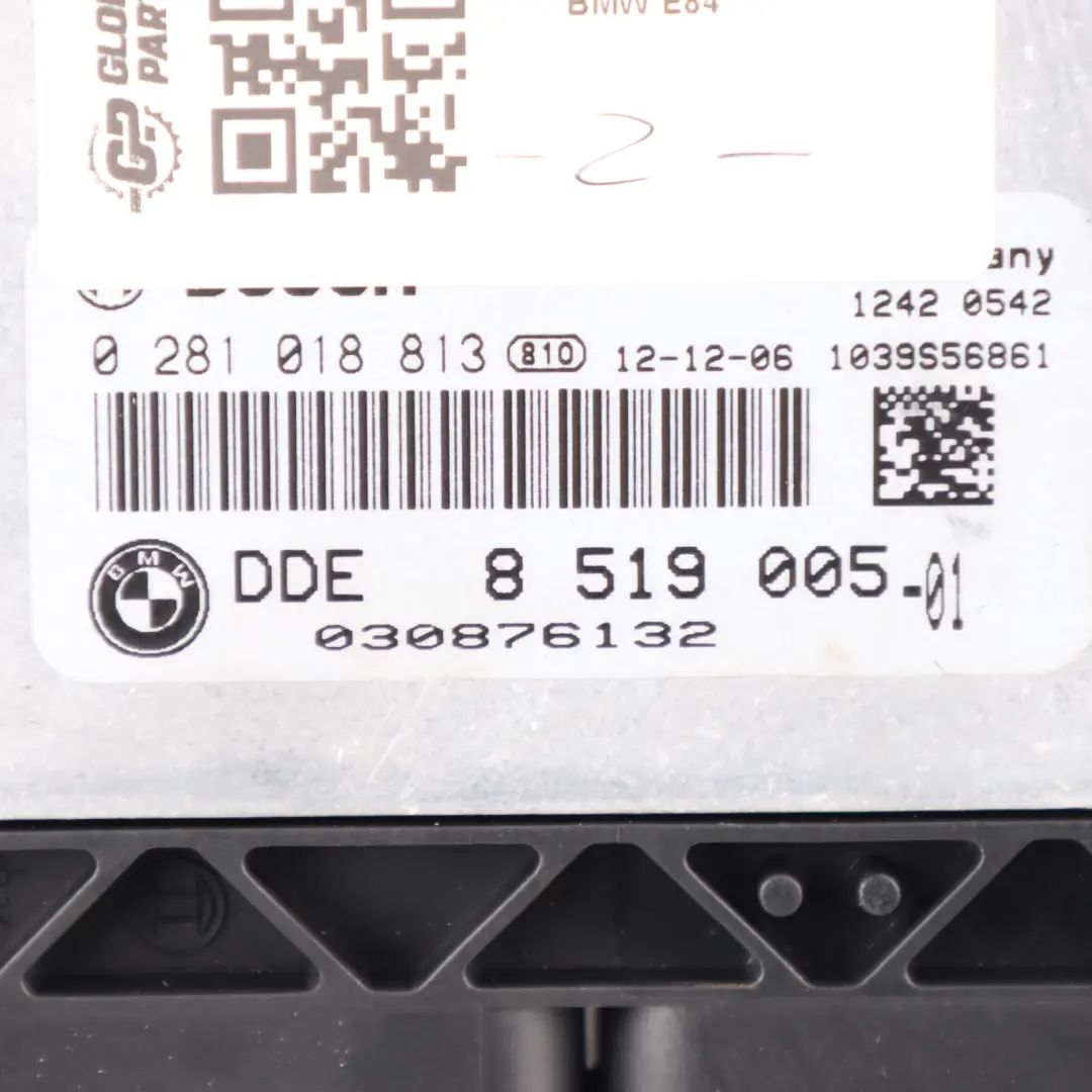 BMW X1 E84 18dX Diesel N47N Engine Control Unit ECU Kit DDE CAS3 Key - SKU 8519005-1 - Part number 8519005