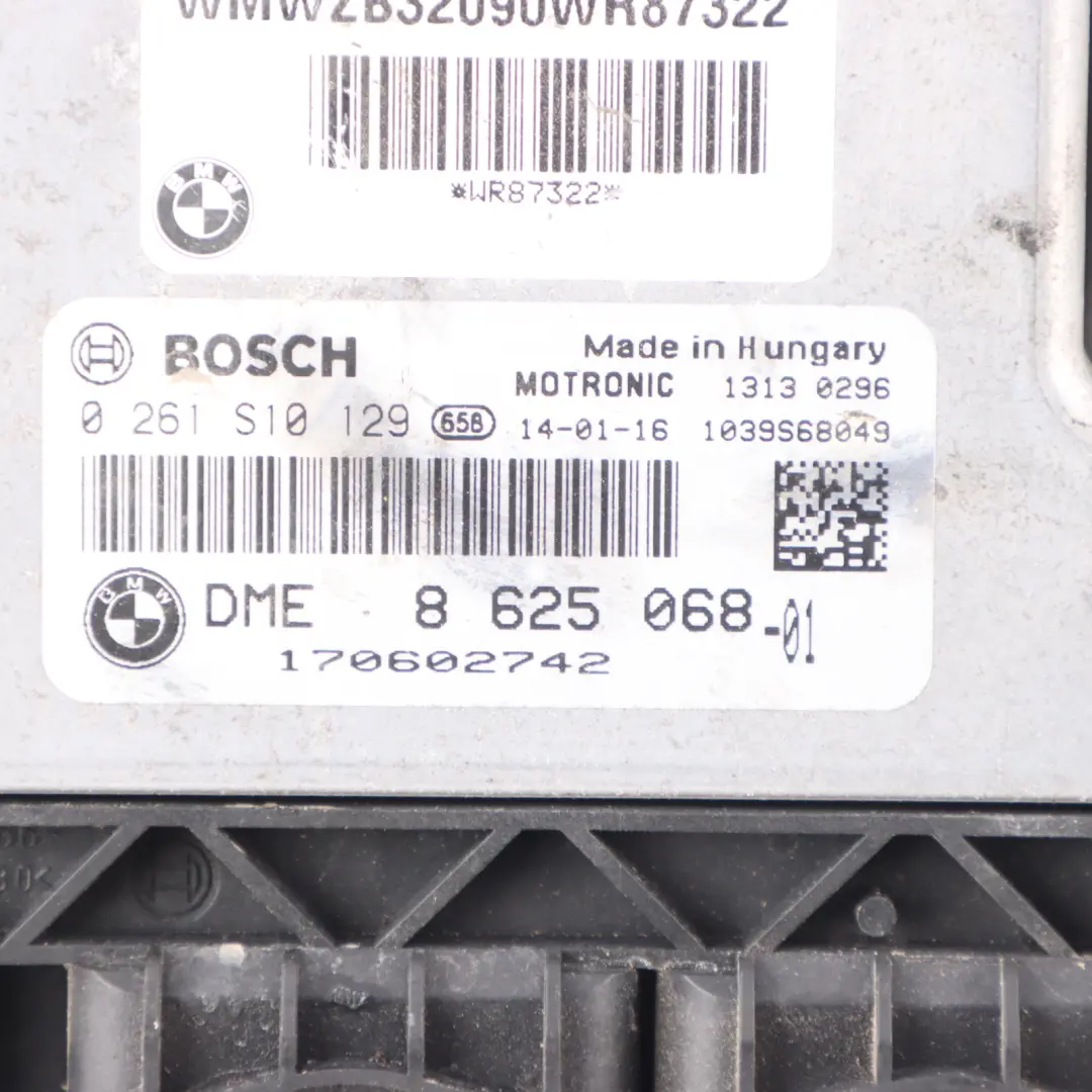 122HP Engine Control Unit ECU DME Automatic to Mini Cooper R60 R61 N16 with Part number 8625068 Mini Cooper R60 R61 N16 122HP Engine Control Unit ECU DME Automatic - SKU 8625068-4 - Part number 8625068