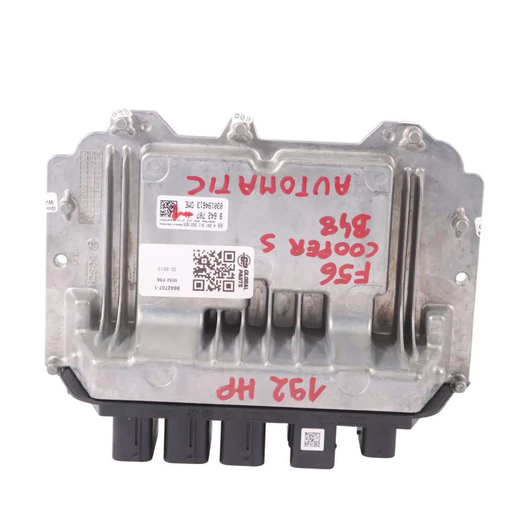 Mini Cooper S F56 B48 192 CV Motor ECU DME Kit BDC Clave Automático - SKU 8642707-1 - Número de pieza 8642707