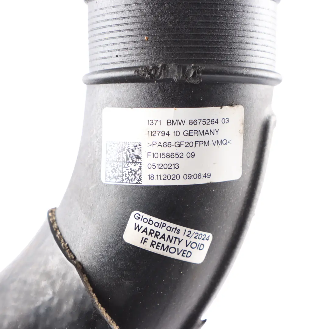  Tubo Aire BMW F40 F44 Mini F54 F60 Admisión Carga Intercooler Manguera - SKU 8675264-1 - Número de pieza 8675264