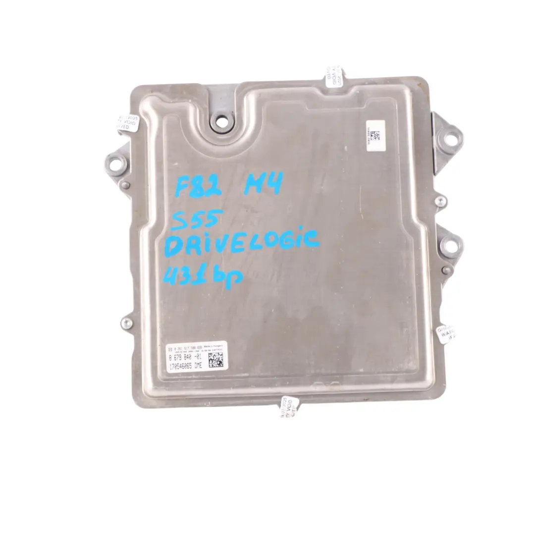BMW F82 M4 S55 431HP Engine Control Unit ECU Kit FEM + Key Drivelogic - SKU 8679840-1 - Part number 8679840