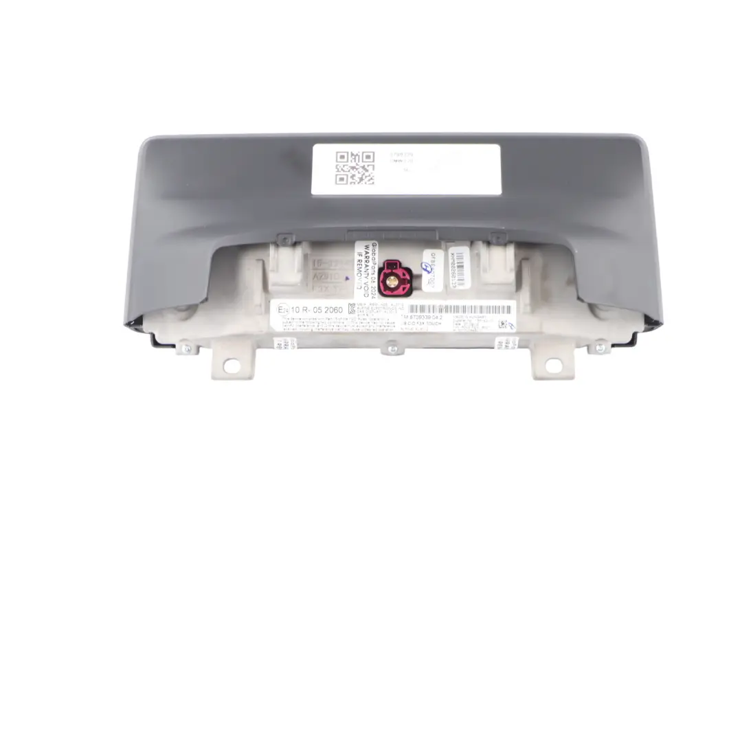 Pantalla Bordo Pantalla Información Monitor Táctil 8,8" para BMW F20 F30 LCI con número de pieza 8709339 BMW F20 F30 LCI Pantalla Bordo Pantalla Información Monitor Táctil 8,8" - SKU 8709339 - Número de pieza 8709339