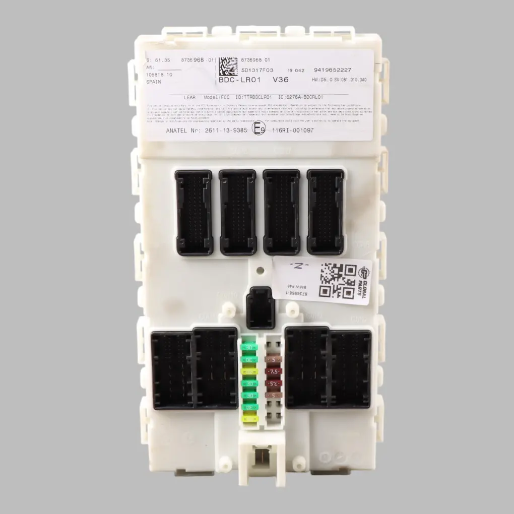 Module BCM BMW F46 F48 F49 X1 Body Control Unit Module ECU to with Part number 8736968 Module BCM BMW F46 F48 F49 X1 Body Control Unit Module ECU - SKU 8736968-1 - Part number 8736968