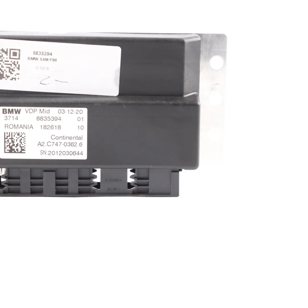 Dynamic Adaptive BMW G20 G21 F90 M5 Suspension System Control Unit ECU - SKU 8835394 - Part number 8835394