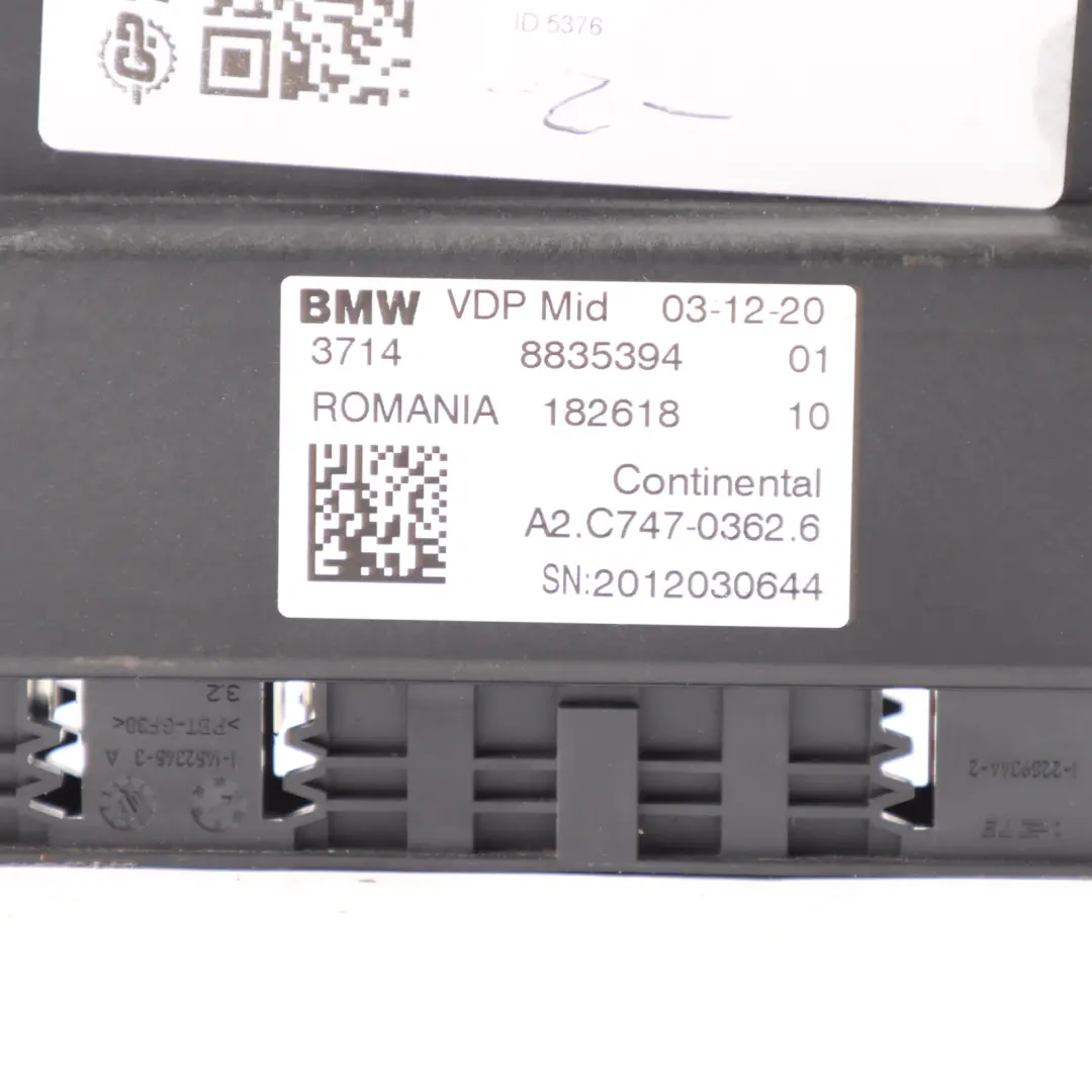 Dynamic Adaptive BMW G20 G21 F90 M5 Suspension System Control Unit ECU - SKU 8835394 - Part number 8835394