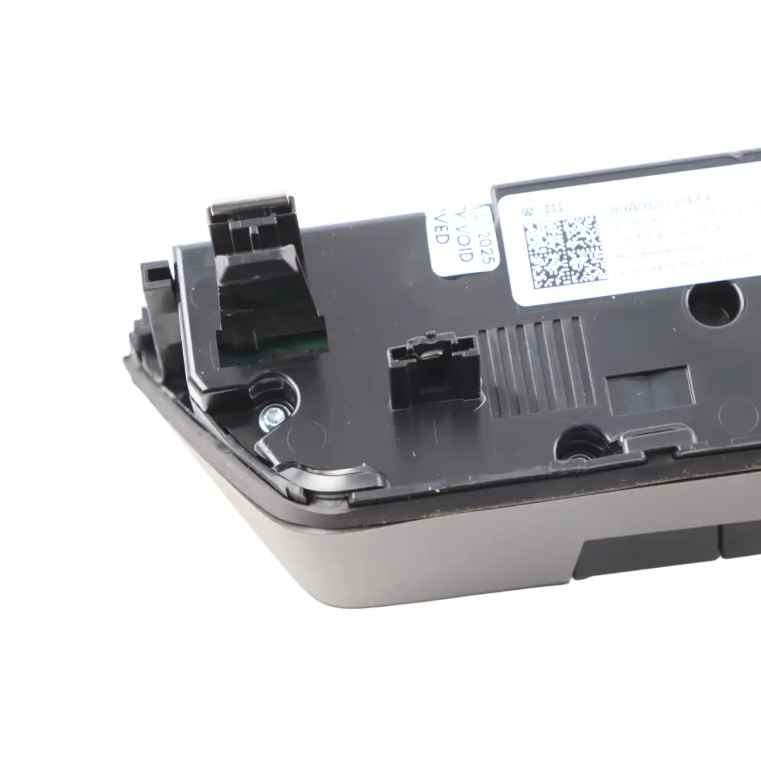 8Y Air Conditioning Climate Heater Control Unit Panel Switch to Audi S3 with Part number 89A820043F Audi S3 8Y Air Conditioning Climate Heater Control Unit Panel Switch - SKU 89A820043F - Part number 89A820043F