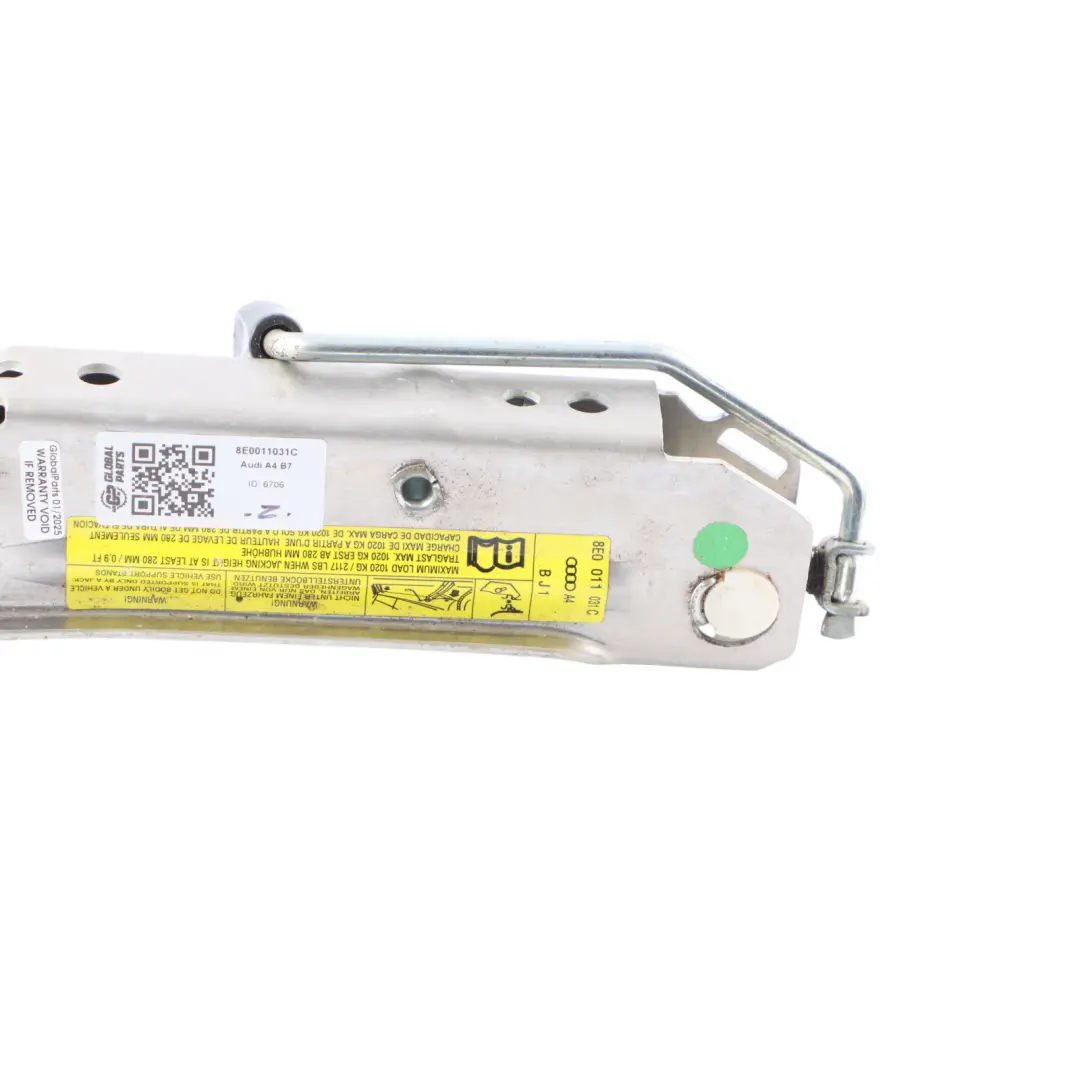 Lifting Jack Car Tool Emergency Wheel Lift to Audi A4 B7 with Part number 8E0011031C Audi A4 B7 Lifting Jack Car Tool Emergency Wheel Lift - SKU 8E0011031C - Part number 8E0011031C